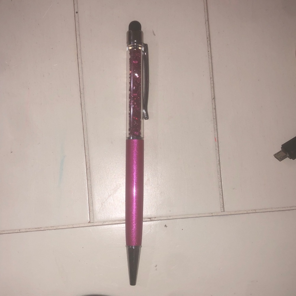 Pink Swarovski pen